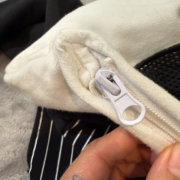 Nightmare Before Christmas Jack Skellington Full Face Zipup Hood Sweatshirt S - Picture 6 of 7